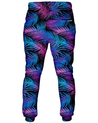 Trousers Purple Palms