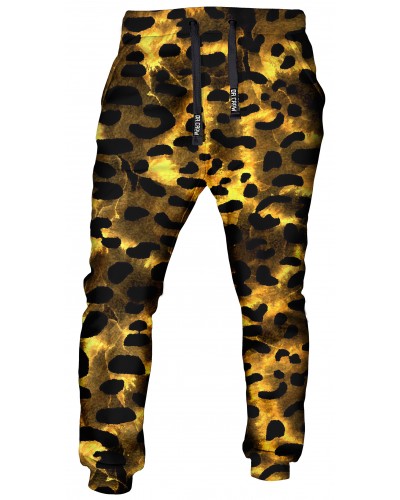 Trousers Gold Leopard