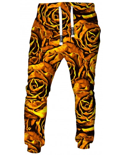 Trousers Gold Roses