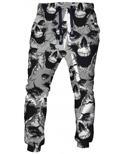 Trousers Skull Grey