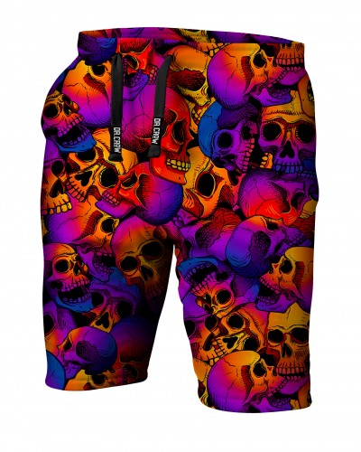 Shorts Skulls Ombre