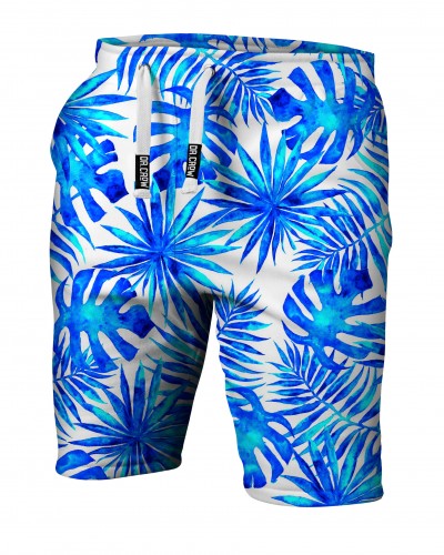 Shorts Blue Summer Palm