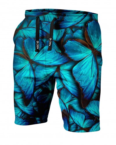 Shorts Butterfly Blue