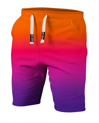 Shorts Ombre Orange Purple