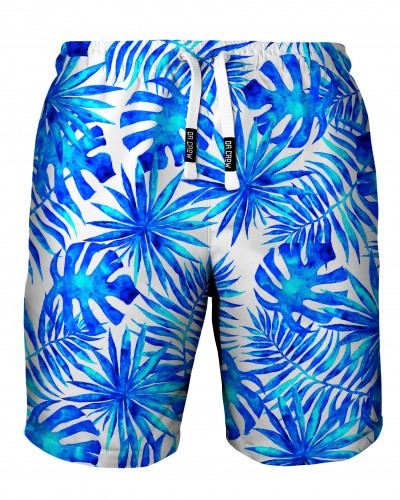 Swimsuit Blue Summer Palm