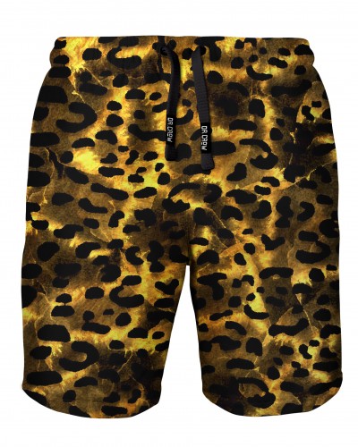 Swimsuit Gold Leopard