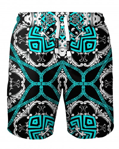 Swimsuit Mint Baroque