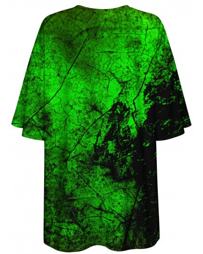 T-Shirt Oversize Green Wall