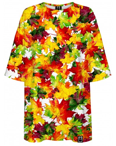 T-Shirt Oversize Autumn Leaves