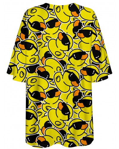 T-Shirt Oversize Ducks Yellow