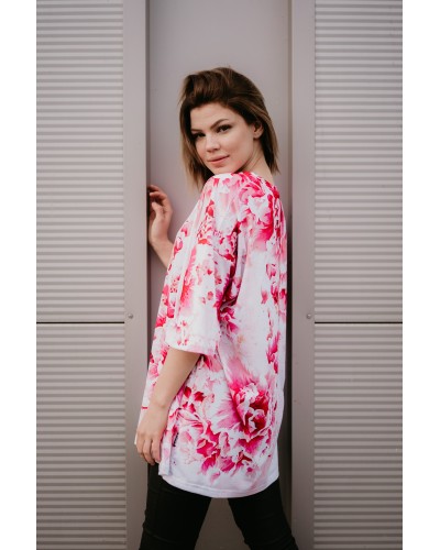 T-Shirt Oversize Beautifull Flowers