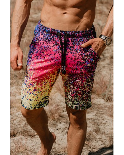 Shorts Splatter Black