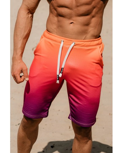 Shorts Ombre Orange Purple