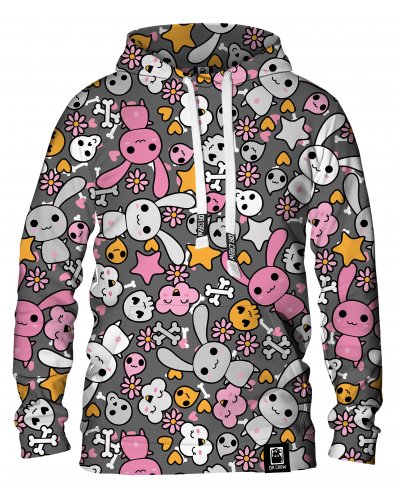 Bluza z kapturem Skull Rabbit