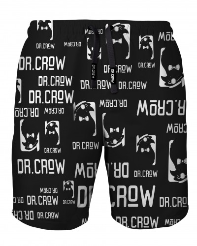 Swimsuits Dr.Crow Logo Black