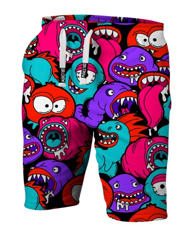 Shorts Colorful Monsters