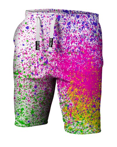 Shorts Splatter White