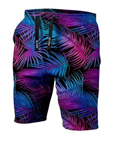 Shorts Purple Palms