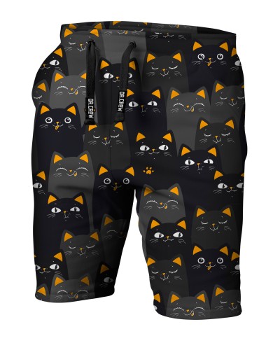 Shorts Cats Orange