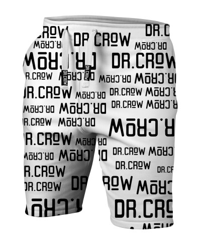 Shorts Dr.Crow Text White