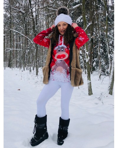 Bluza z kapturem Reindeer