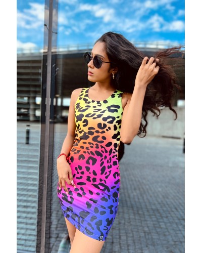 Slim dresses Ombre Panther