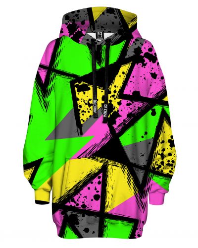 Hoodies Oversize Abstract Geometric