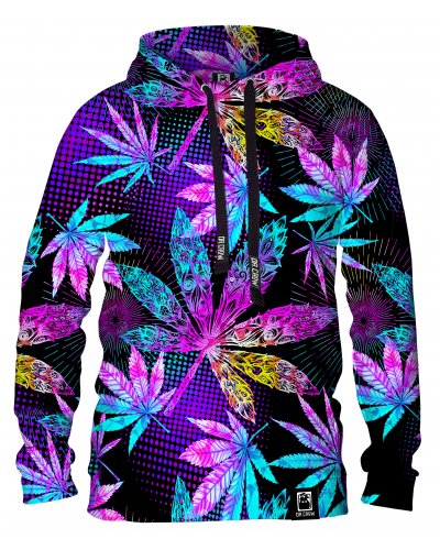 Bluza z kapturem Weed