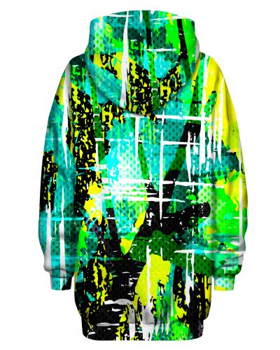 Hoodies Oversize Greasy Lime