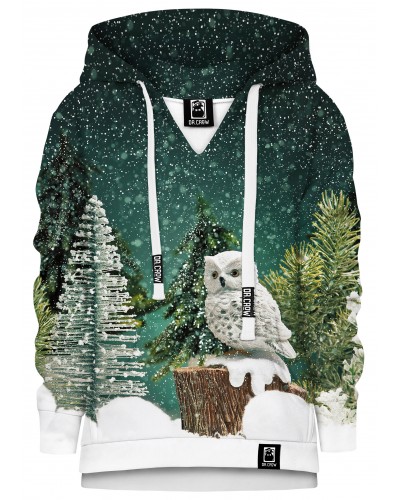 Hoodie with the hood Christmas Forest