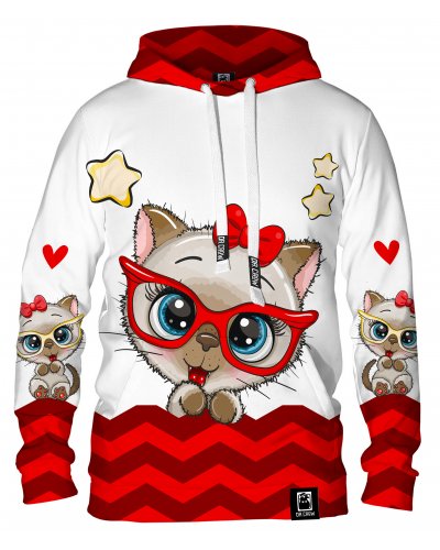 Bluza z kapturem Cute Cat