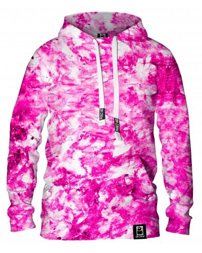 Hoodie with the hood Marble Pink