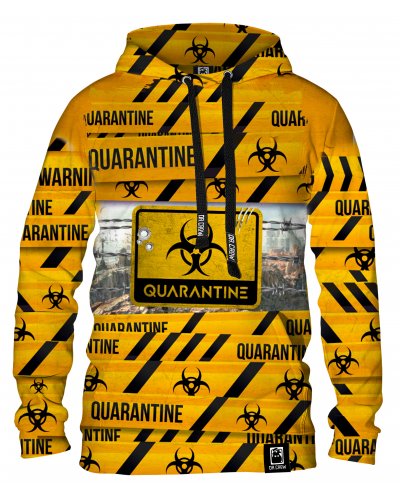 Hoodie with the hood Quarantine