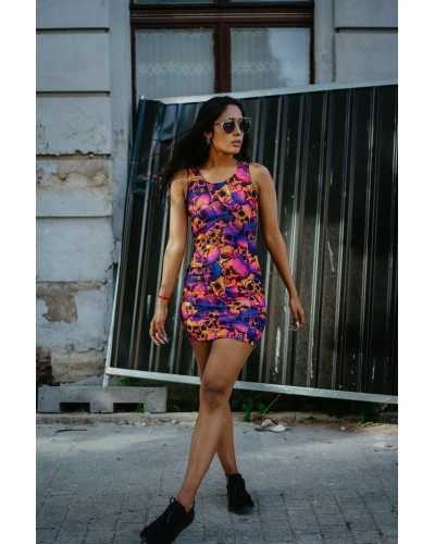 Slim dresses Skulls Ombre