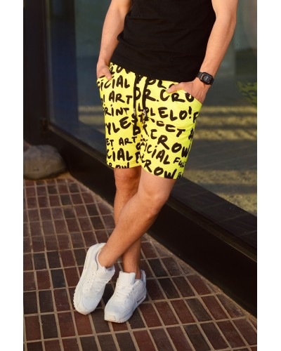 Shorts Dr.Crow Neon Yellow