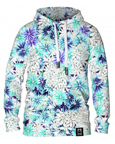 Hoodie with the hood Bright Floral