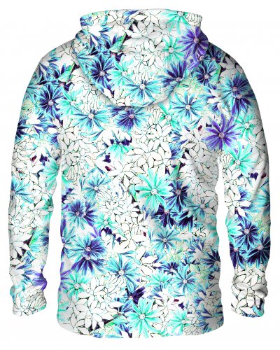 Hoodie with the hood Bright Floral