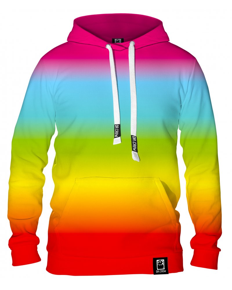 Rainbow color hoodie online