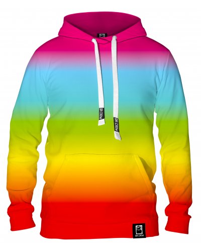Bluza z kapturem Ombre Rainbow