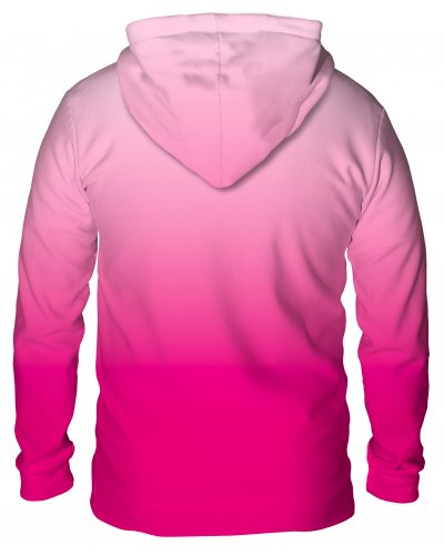 Hoodie with the hood Ombre Pink