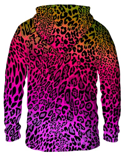 Bluza z kapturem Multicolor Leopard