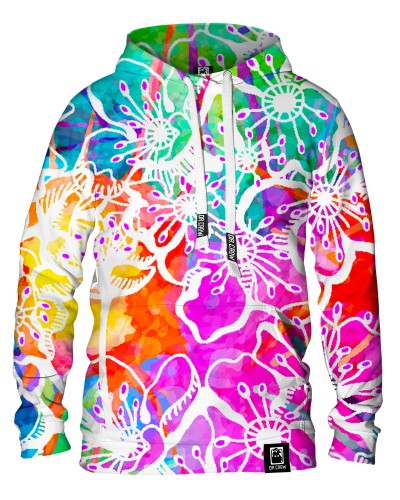 Hoodie with the hood Colorful Pixels