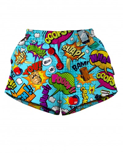 Shorts Comic Blue
