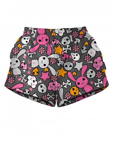 Shorts Skull Rabbit