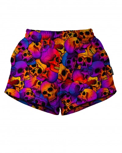 Shorts Skulls Ombre
