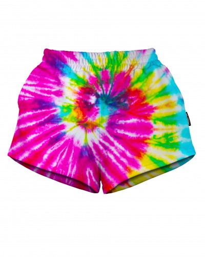 Krótkie spodenki Tie Die Colorful