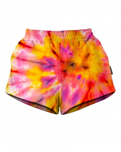 Shorts Tie Die Pink