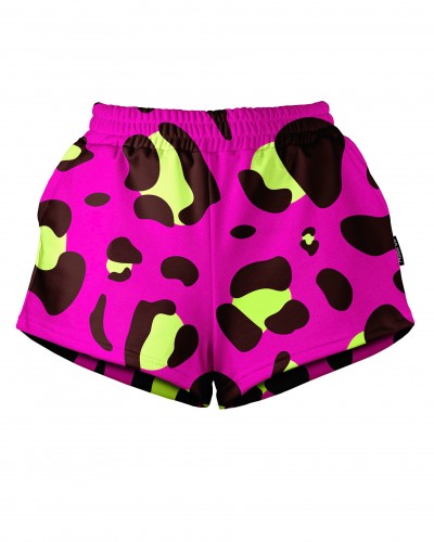 Shorts Leopard Pink