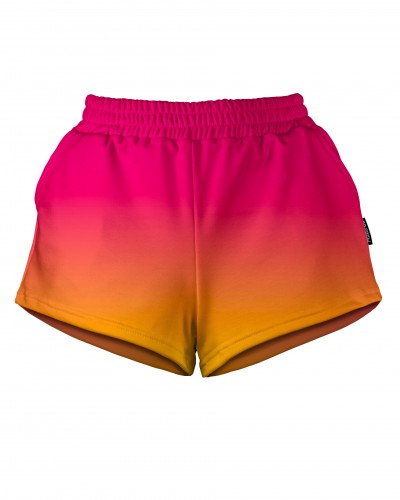 Shorts Ombre Yellow Pink