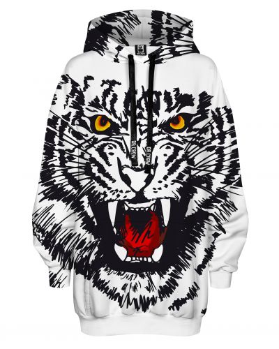 Bluza Oversize White Tiger